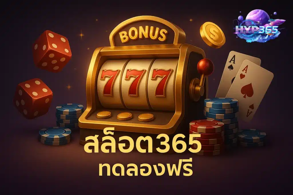 สล็อต365 ทดลองฟรี